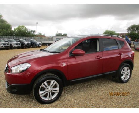 Make &amp; Model: Nissan Qashqai N TEC DCIDate of Reg: CE60 HHAColour: Redcc: 1461MoT: 24-10-2021Fuel Type: DIESELMileage: 77