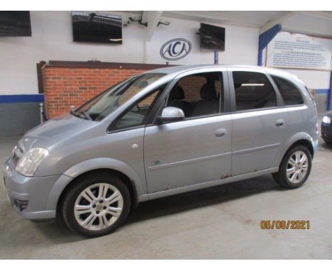 Make &amp; Model: Vauxhall Meriva ActiveDate of Reg: AF06 VEUColour: Silvercc: 1598MoT: 12-03-2022Fuel Type: PETROLMileage: 9