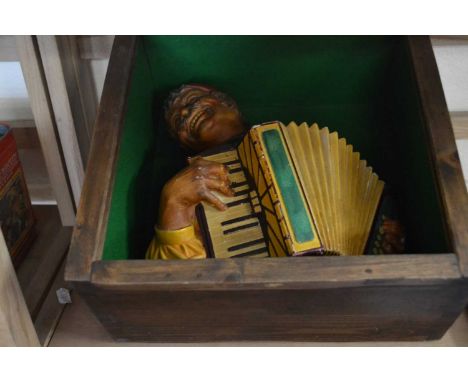 MODEL OF AN ACCORDION PLAYER