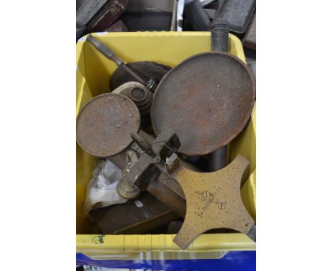 TWO SETS OF METAL SCALES