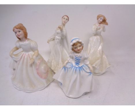 Six assorted Royal Doulton figures including Dinky Do HN3618, Amanda HN2996, Cherie HN2341 together with three further Royal 