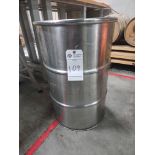 STAINLESS STEEL DRUM