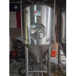 ABS COMMERCIAL15BBL STAINLESS STEEL CONE BOTTOM TANK MFG. 2017