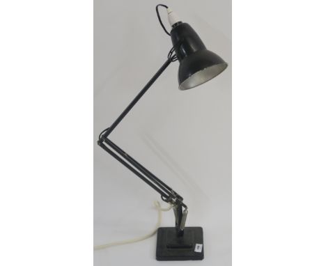 A Herbert Terry Anglepoise desk lamp Condition Report: Lamp has some slight wear to shade and adjusting arm, springs are inta