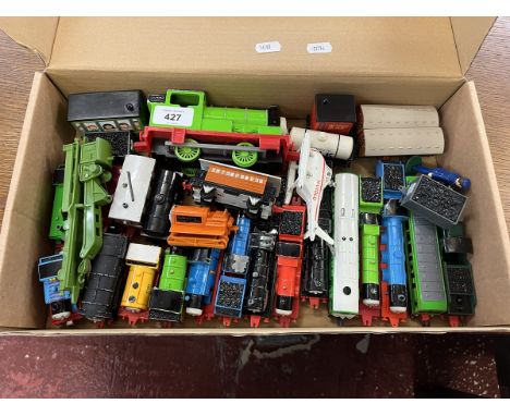Collection of die cast Thomas the Tank Engine vehicles 