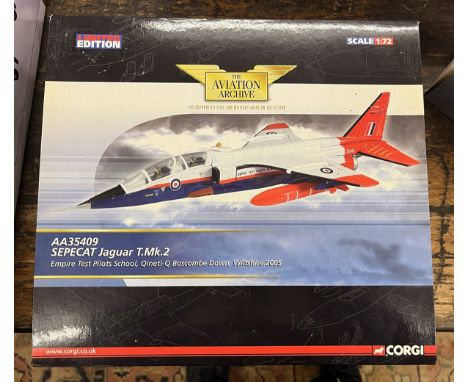 Corgi Aviation Archive 1:72 scale AA35409 Sepecat Jaguar t.mk.2 as new in box 