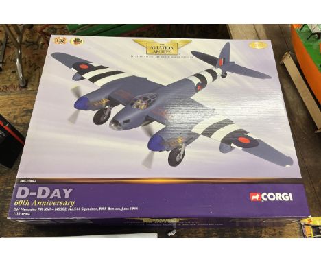 Corgi 1/32 Scale Aviation Archive AA34602 DH Mosquito PRXVI as new in box D-Day 60th Anniversary 