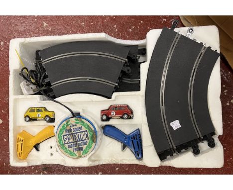 Mini Cooper Scalextric set 