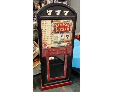 Slot machine themed cabinet 