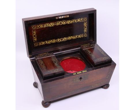 Regency tea caddy