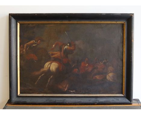 An interesting old master interest French oil, classical scene&nbsp;