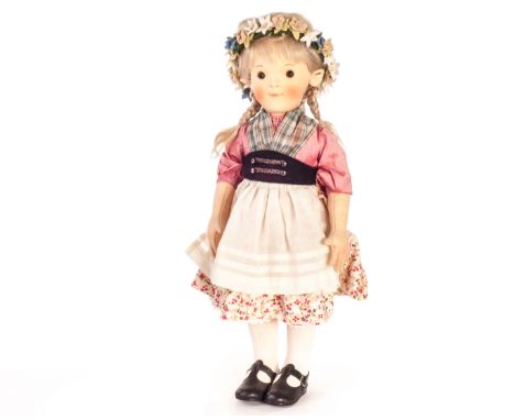 A R. John Wright for Steiff Katharina Kinder doll, limited edition 107 of 500, in original box, 2008
