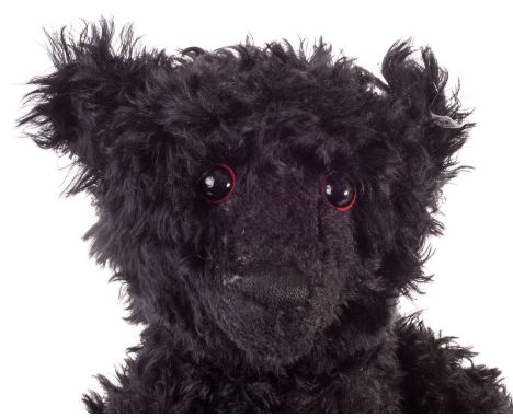 A large Steiff Limited Edition Replica black Teddy Bear 1912, in original box with certificate, 1887 of 1912, 2003 - 271?2in 