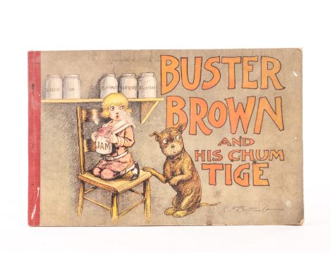 Buster Brown and His Chum Tige by R. F. Outcault, published by W & R Chambers; Sausages & Sundials by Langford Reed, illustra