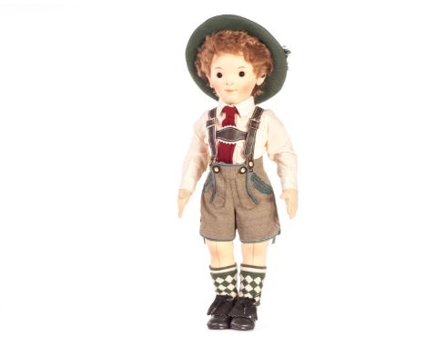 A R. John Wright for Steiff Mathias Kinder doll, limited edition 107 of 500, in original box, 2008