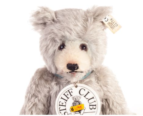 A Steiff Limited Club Edition Teddy Baby 1929 Blue 28, in original box (missing certificate), 1776 for 1992