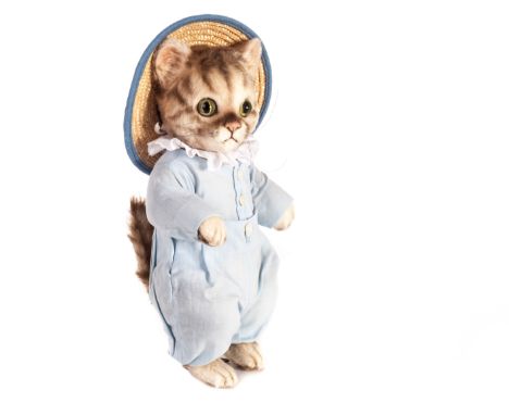 A R. John Wright Dolls Inc. Beatrix Potter Tom Kitten, in original box, 240 of 1500 - 101?4in (26cm) high