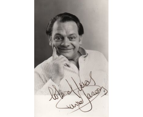  
ONLY FOOLS AND HORSES: Selection of signed postcard photographs, 8 x 10 (1), by various comedy actors and actresses who hav