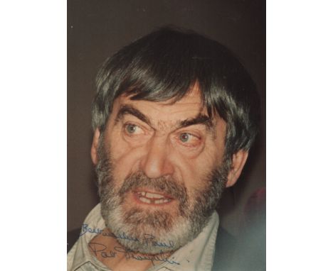  
DOCTOR WHO: Small selection of signed postcard photographs and slightly larger, and smaller, by various actors who have bee