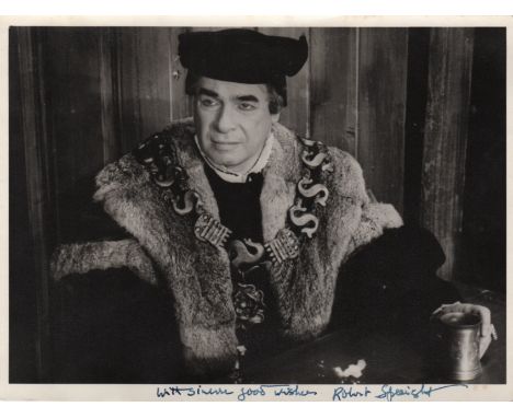  
ACTORS: A good selection of mostly vintage signed postcard photographs and slightly larger, 8 x 10s etc, by various actors 