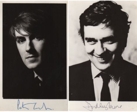COOK PETER (1937-1995) &amp; MOORE DUDLEY (1935-2002) English Comedians who together formed a popular television double-act. 