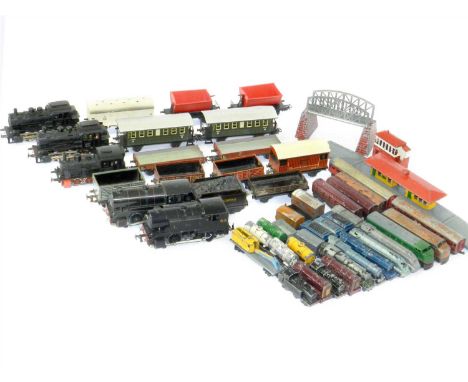 Marklin and Trix Twin OO, and Lone Star N gauge, Locomotives and Rolling Stock. Marklin: Three 0-6-0 Tank Engines, two second