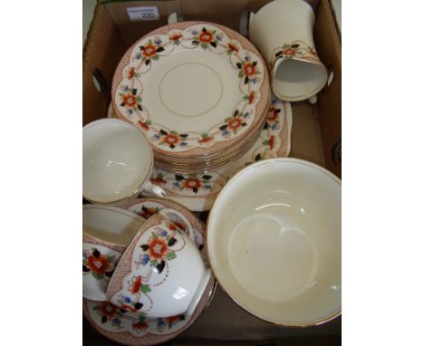 Berdley's part tea service 