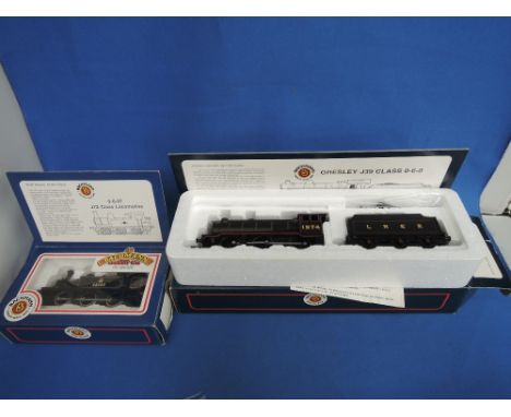 A Bachman OO gauge LNER 0-6-0 loco and tender, boxed 31-850 and 0-6-0 tank engine, boxed 31-052