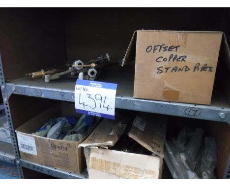 ***BUSINESS RECOVERY &amp; INSOLVENCY DIRECT***COPPER STAND PIPE AND ADJUSTABLE BALL VALE IN VARIOUS SIZES
