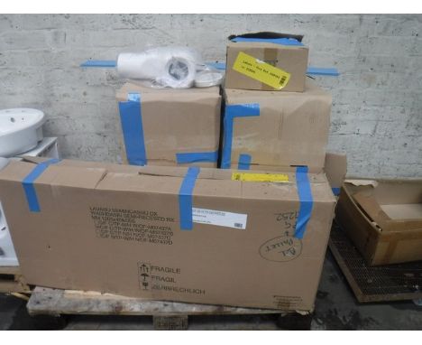 ***BUSINESS RECOVERY &amp; INSOLVENCY DIRECT***BATHROOM CUPBOARDS AND BASIN IN WHITE