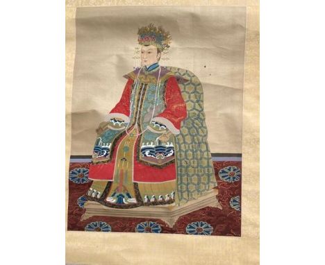 A Chinese scroll painting&nbsp;