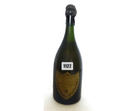 A bottle of Moet et Chandon Cuvee Dom Perignon Vintage 1959 Champagne