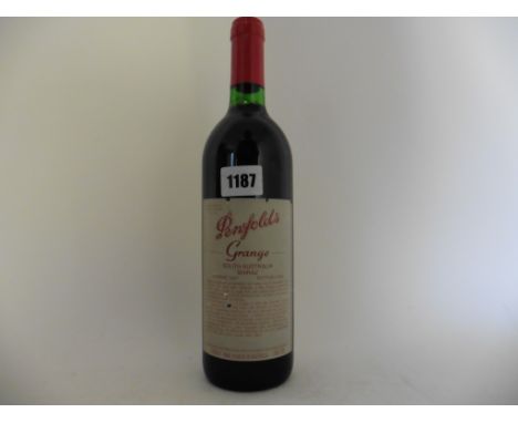 A bottle of Penfolds Grange (Bin 95) South Australia Shiraz vintage 1997 bottled in 1998