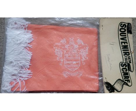 VINTAGE BLACKPOOL SILK SCARF IN ORIGINAL UNOPENED PACKET