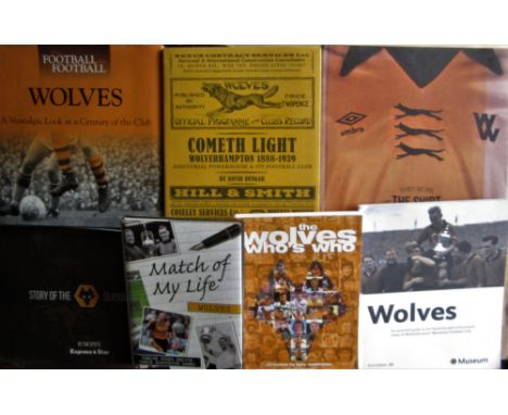 WOLVERHAMPTON WANDERERS BOOKS INCLUDES COMETH LIGHT 1888 - 1939
Good condition.