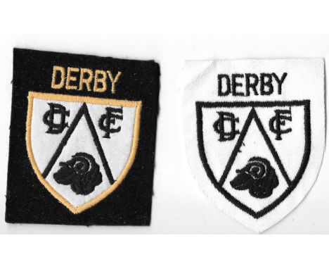 VINTAGE DERBY COUNTY SEW ON BLAZER BADGES