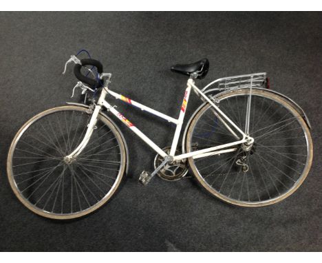 A vintage BSA road bike. 