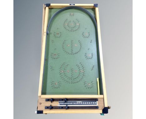 A Kay of London bagatelle board in original box. 