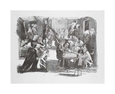 [§] PAULA REGO D.B.E., R.A. (PORTUGUESE B.1935)THE SCHOOL ROOM S/P, signed in pencil, lithograph, unframed62cm x 90cm (24.5in