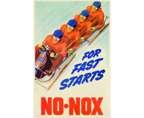 ANONYMOUSNO NOX Offset lithograph, 1941, condition A-; backed on linen105cm x 69cm (41.5in x 27in)