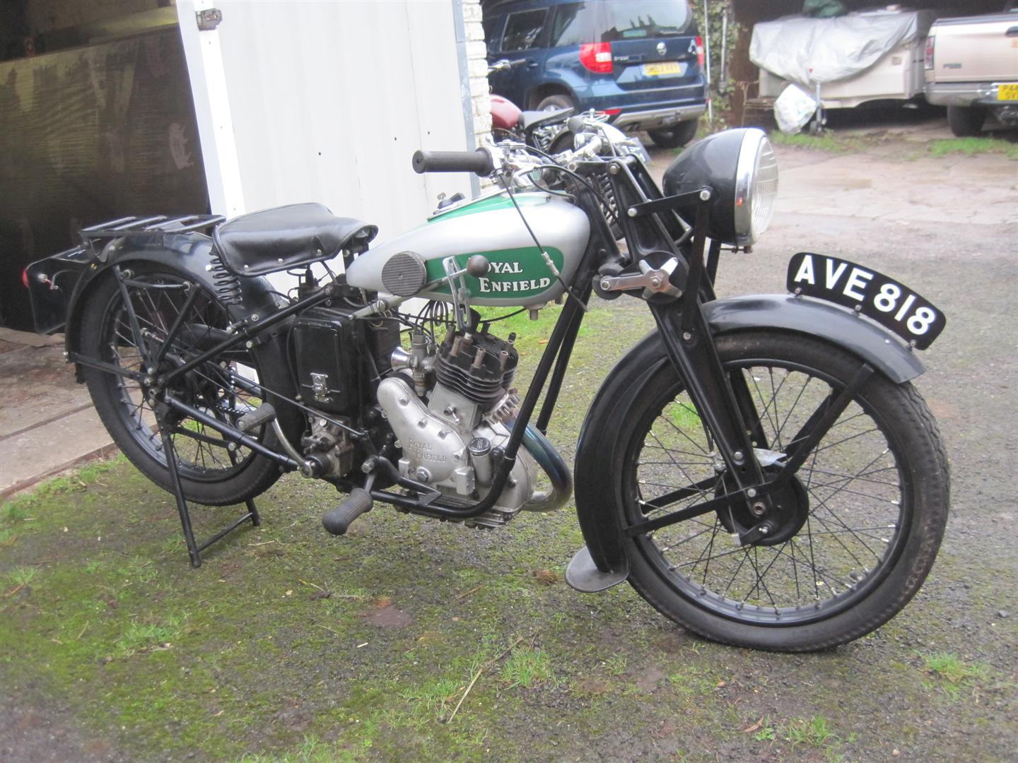 1935 250cc Royal Enfield Model B Reg. No. AVE 818 Frame No. 1980 Engine ...