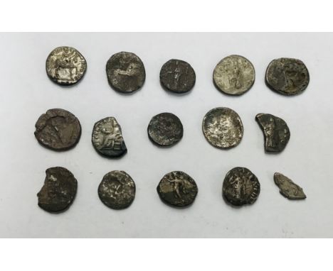 Collection of Roman Silver Coins, some in a poor condition.