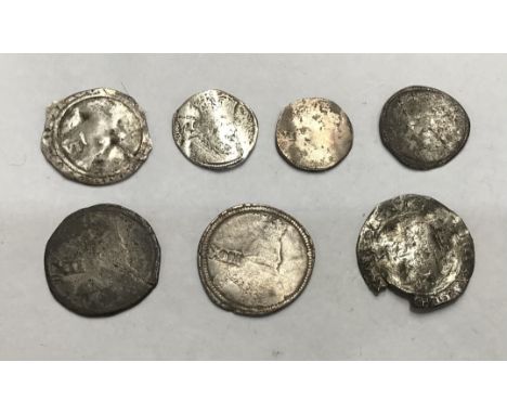 Collection of hammered Silver Coins of James I.