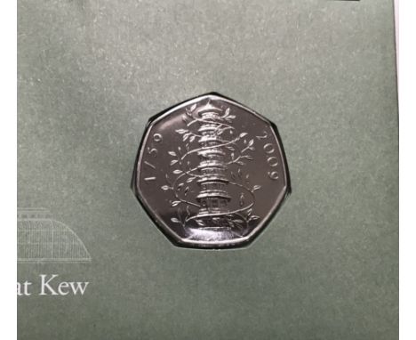 Scarce BU Kew Gardens 50p First Day Cover.