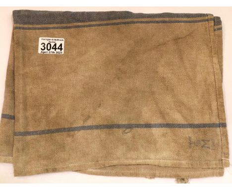 1941 dated Kriegsmarine tea towel, 60 x 50 cm. P&amp;P Group 1 (£14+VAT for the first lot and £1+VAT for subsequent lots) 