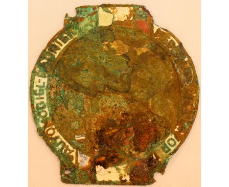 German WWII relic automobile badge, found in Berlin. P&amp;P Group 1 (£14+VAT for the first lot and £1+VAT for subsequent lot