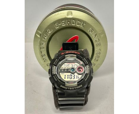 A Casio G-Shock digital wristwatch 