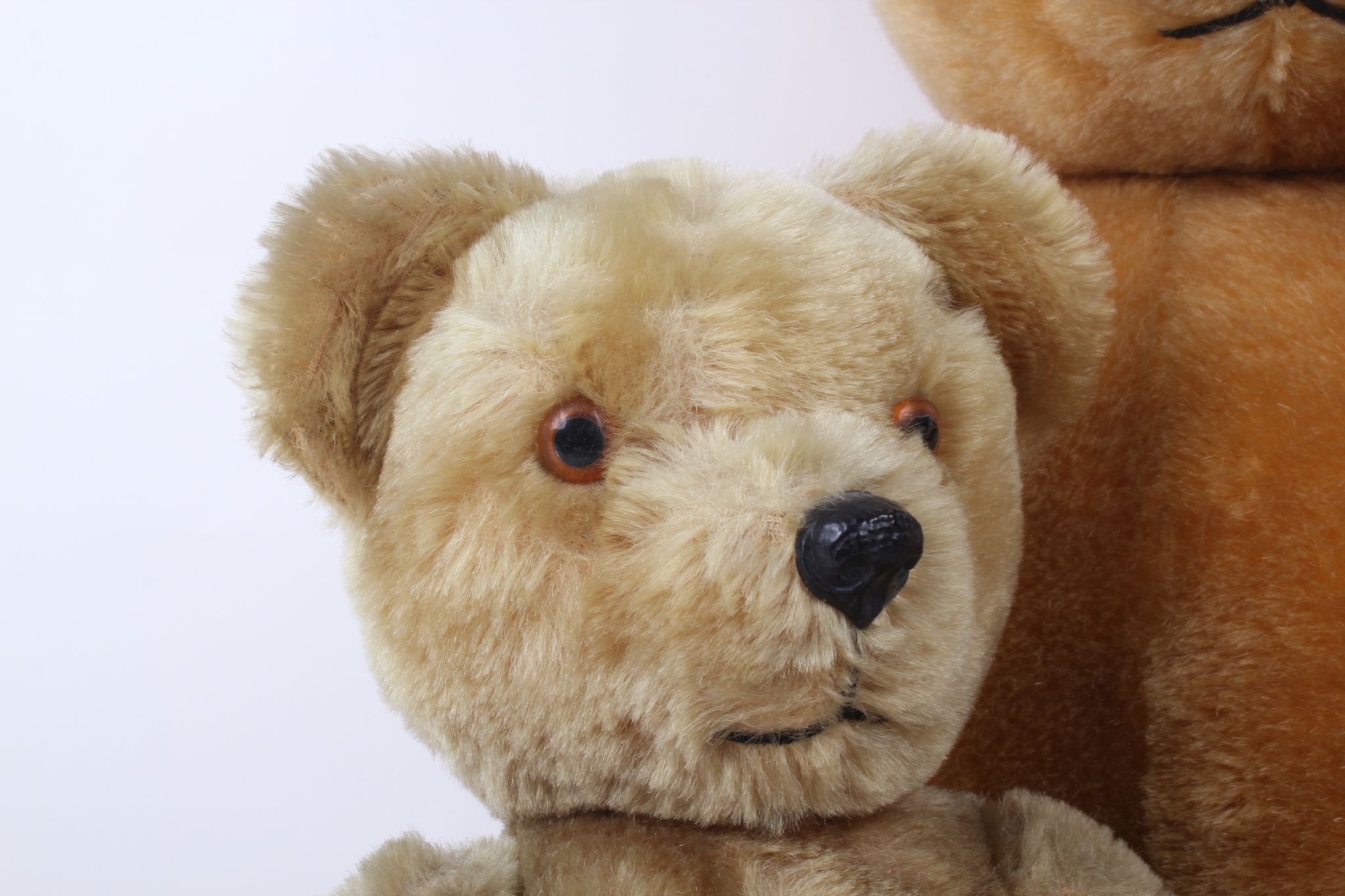 A Merrythought And Pedigree Golden Mohair Teddy Bears English Circa 1960 And Circa 1950 The Me 