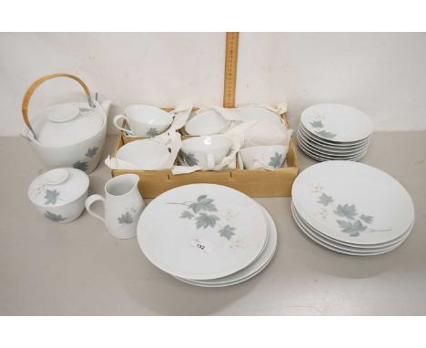 A quantity of Noritake vine decorated table wares