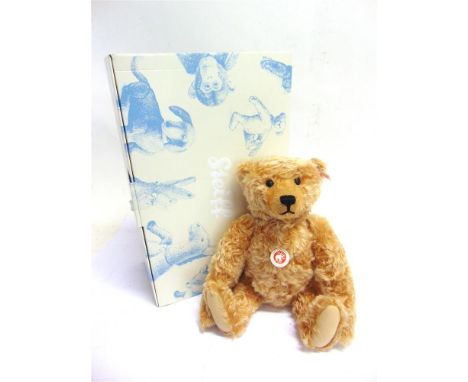 A STEIFF COLLECTOR'S TEDDY BEAR, 'MATTHIAS, THE NOSTALGIA TEDDY BEAR'  (EAN 036460), golden blond tipped, limited edition 346